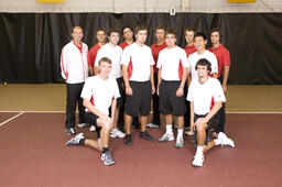 Mens tennis team. 2009.