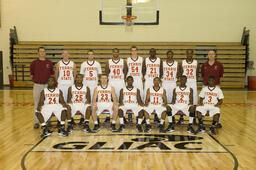 Mens basketball team. 2009-2010.