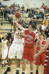Mens basketball v. Sagiinaw Valley State University.