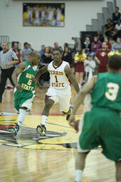Mens basketball v. Wayne State University.