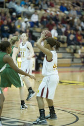 Womens basketball v. Wayne State University.