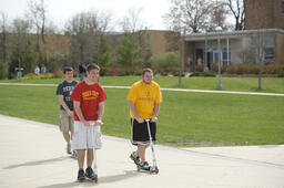 Students  in quad.