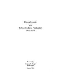 Hyperglycemia And Refractive Error Fluctuation.