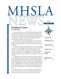 MHSLA News no. 96, Winter 2012
