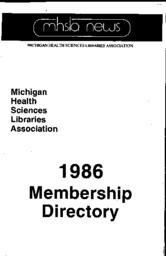 1986 MHSLA Membership Directory