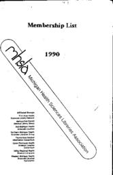 1990 MHSLA Membership Directory