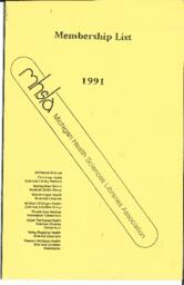 1991 MHSLA Membership Directory