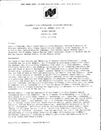 1988/01/22 MACHIS Meeting Minutes