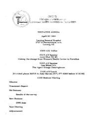 1990 MACHIS Meeting Minutes