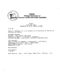 1991 MACHIS Meeting Minutes