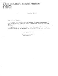 1973-1979 HIRA Inter-Institutional Loan Agreements