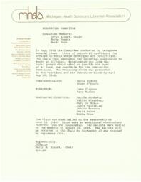 1988 Nominating Committee Report