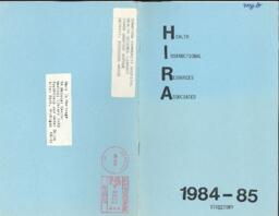 1984-1985 HIRA Directory