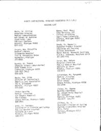 1973-1987 HIRA Membership Lists