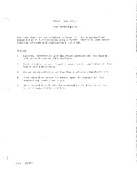 1987-1988 MHSLA Secretary Job Descriptions